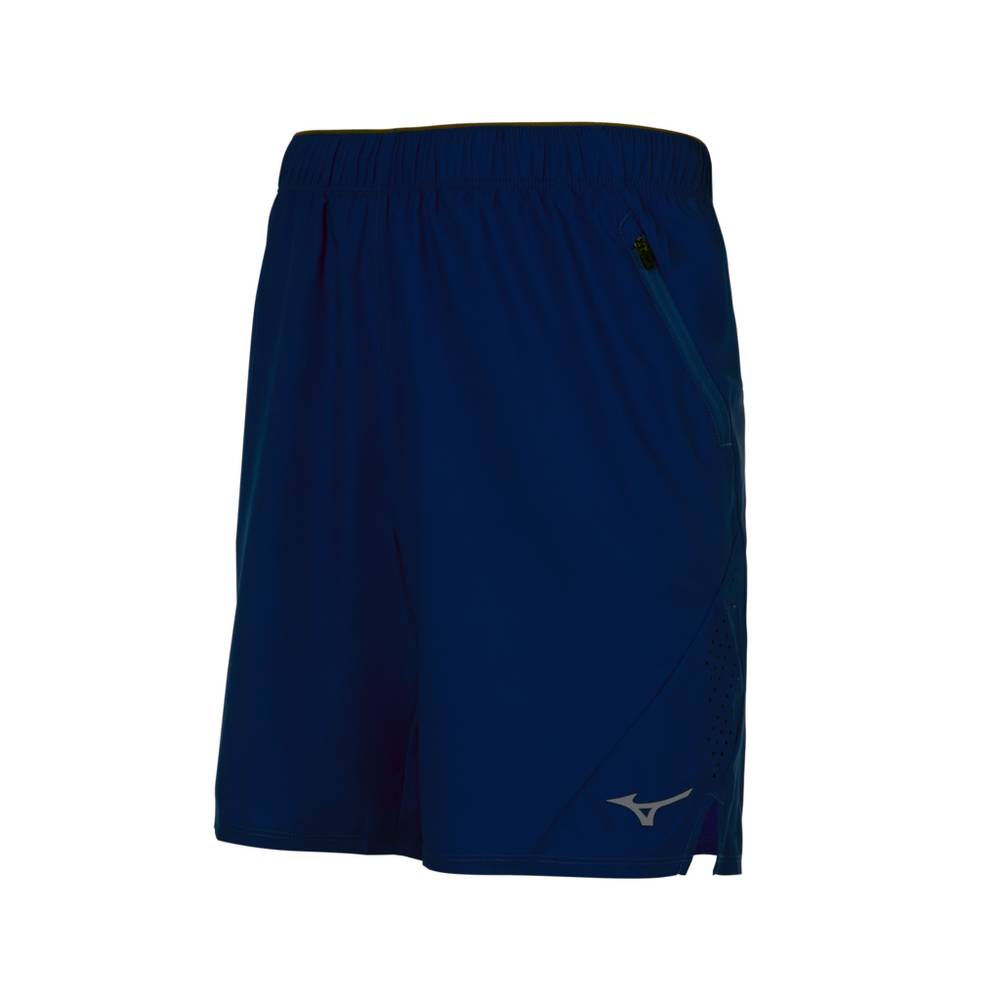 Pantaloncini Mizuno Alpha 9" Uomo - Blu Marino - 51604-YKAP